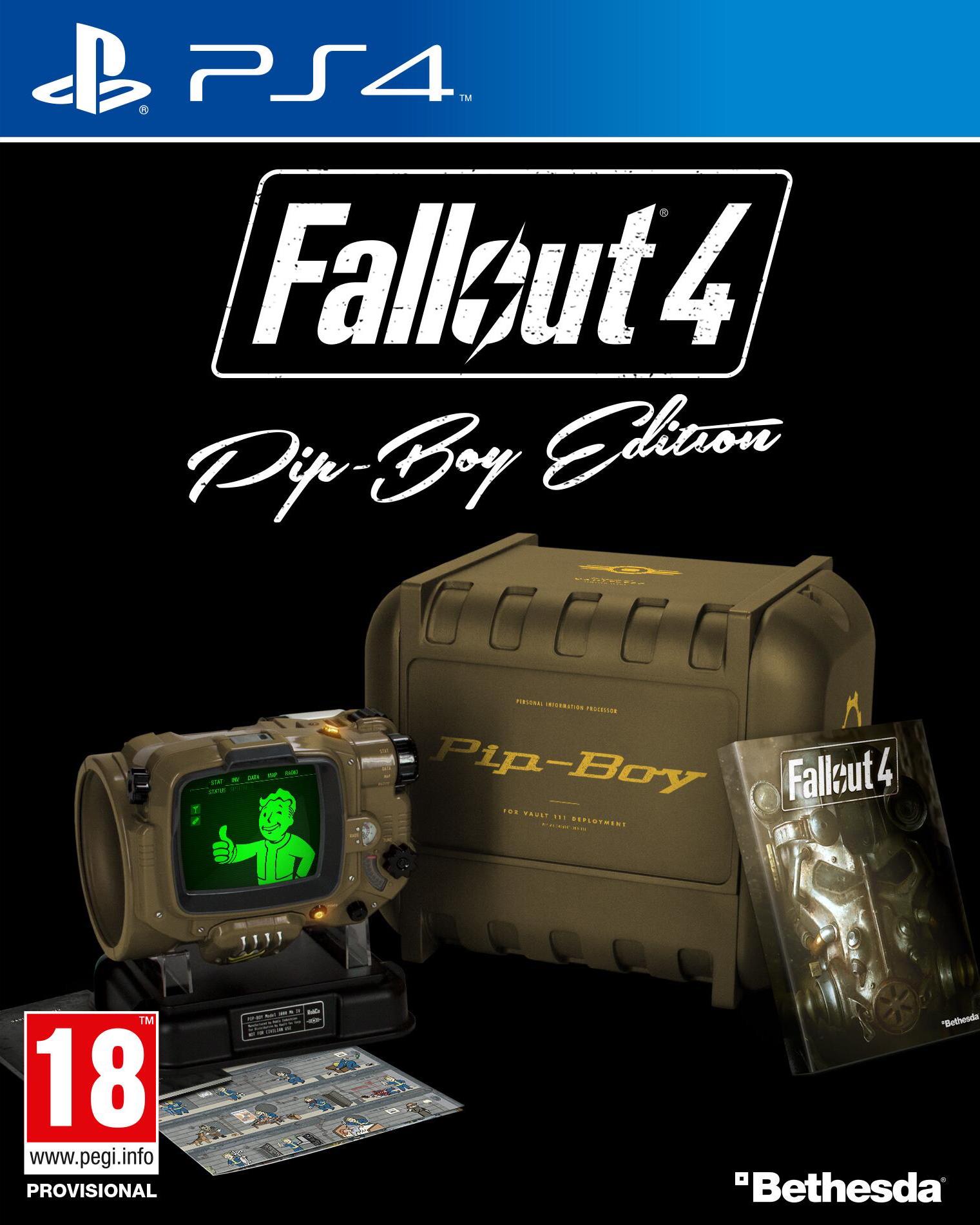 Fallout 4 Pip Boy Edition (PS4) (Külső fóliaborítás nélkül) - Figurák Special Edition