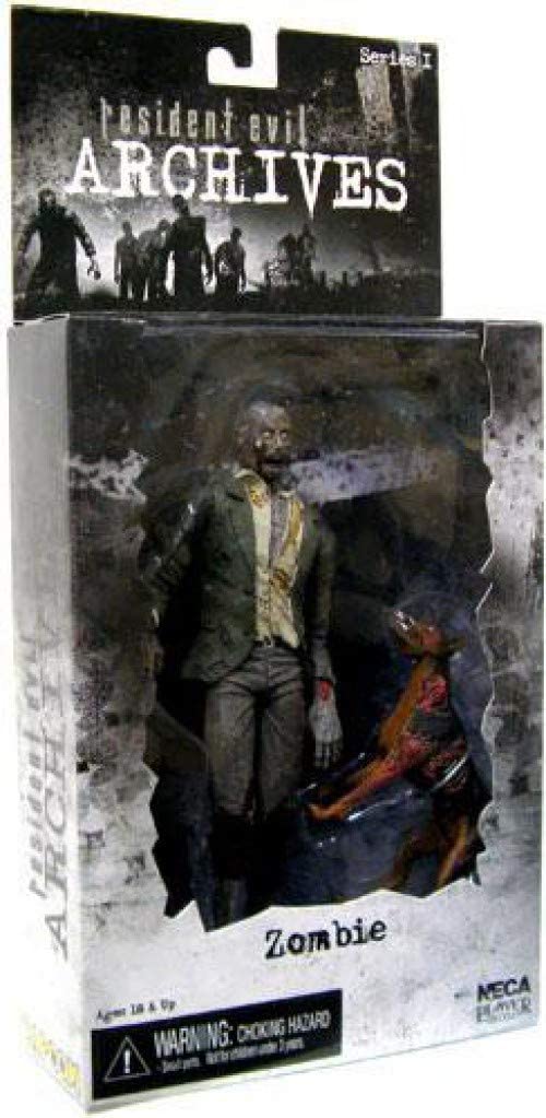 NECA Resident Evil Archives Series 1 Action Figure Zombie with Dog (dobozában) - Figurák Akciófigurák