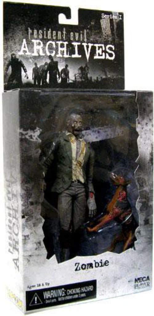 NECA Resident Evil Archives Series 1 Action Figure Zombie with Dog (dobozában)