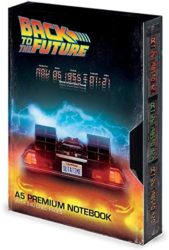 Back To The Future A5 Premium Notebook (jegyzetfüzet) - Ajándéktárgyak Ajándéktárgyak