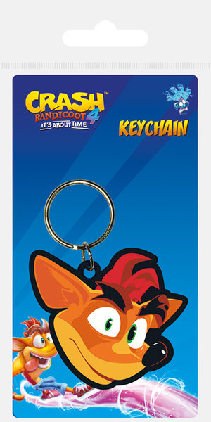 Crash Bandicoot 4 Its About Time Keychain (kulcstartó) - Ajándéktárgyak Kulcstartó