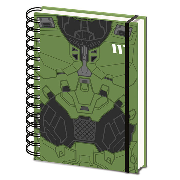 Halo Infinte Master Chief Armour Notebook A5 (jegyzetfüzet) - Ajándéktárgyak Ajándéktárgyak