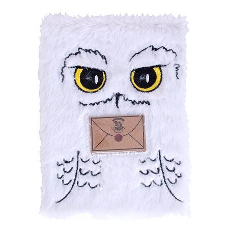 Harry Potter Hedwig A5 Notebook (plüss jegyzetfüzet)