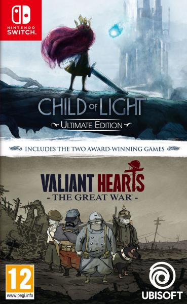 Child of Light Ultimate Edition + Valiant Hearts The Great War - Nintendo Switch Játékok
