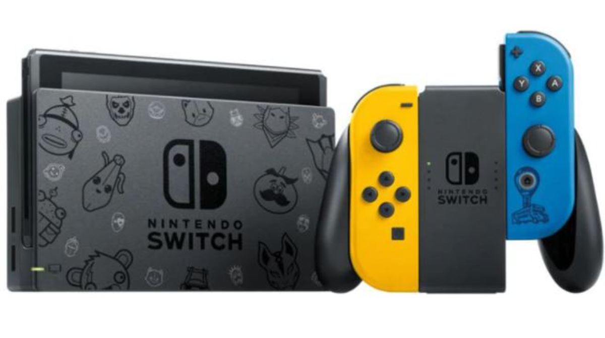 Nintendo Switch Fortnite Limited Edition - Nintendo Switch Gépek
