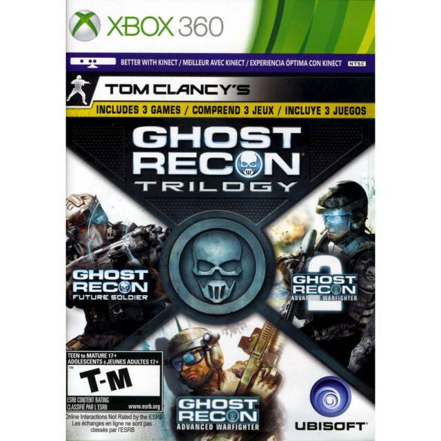 Tom Clancys Ghost Recon Trilogy (NTSC) - Xbox 360 Játékok