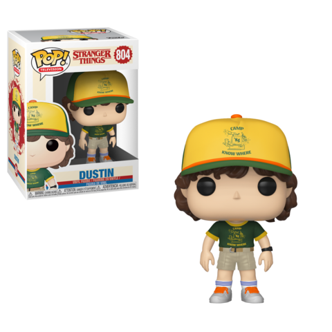 Funko POP Stranger Things Dustin (Camp) (doboz nélkül) (804)