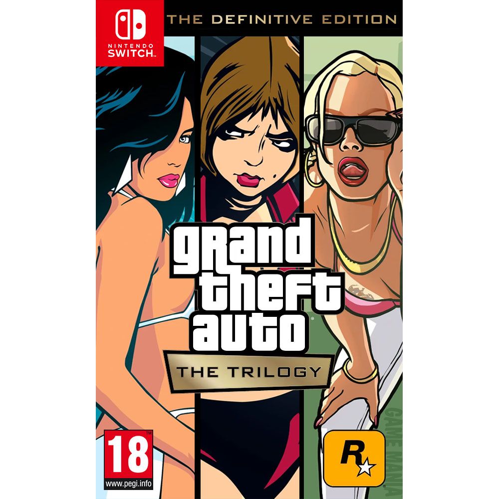 Grand Theft Auto The Trilogy Definitive Edition - Nintendo Switch Játékok