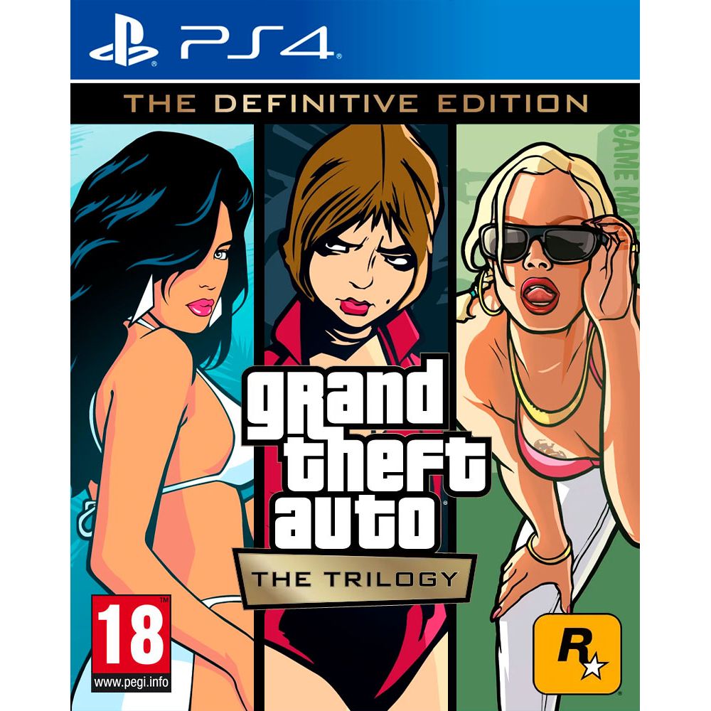 Grand Theft Auto The Trilogy Definitive Edition - PlayStation 4 Játékok