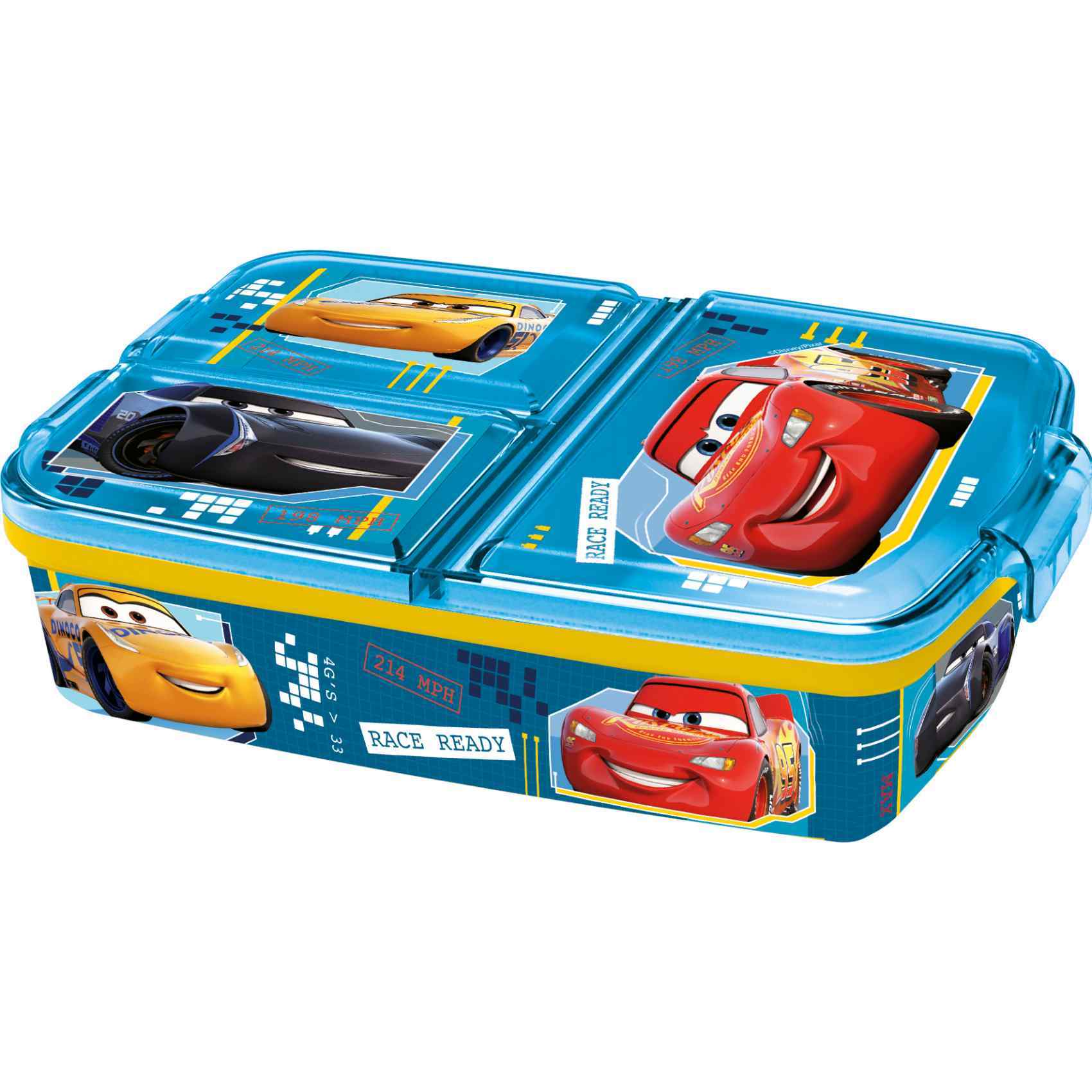 Disney Pixar Cars Race Ready uzsonnásdoboz - Ajándéktárgyak Ajándéktárgyak