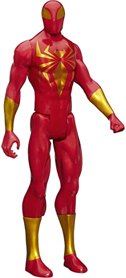 Marvel Titan Hero Series Spider-Man akciófigura (piros-arany)
