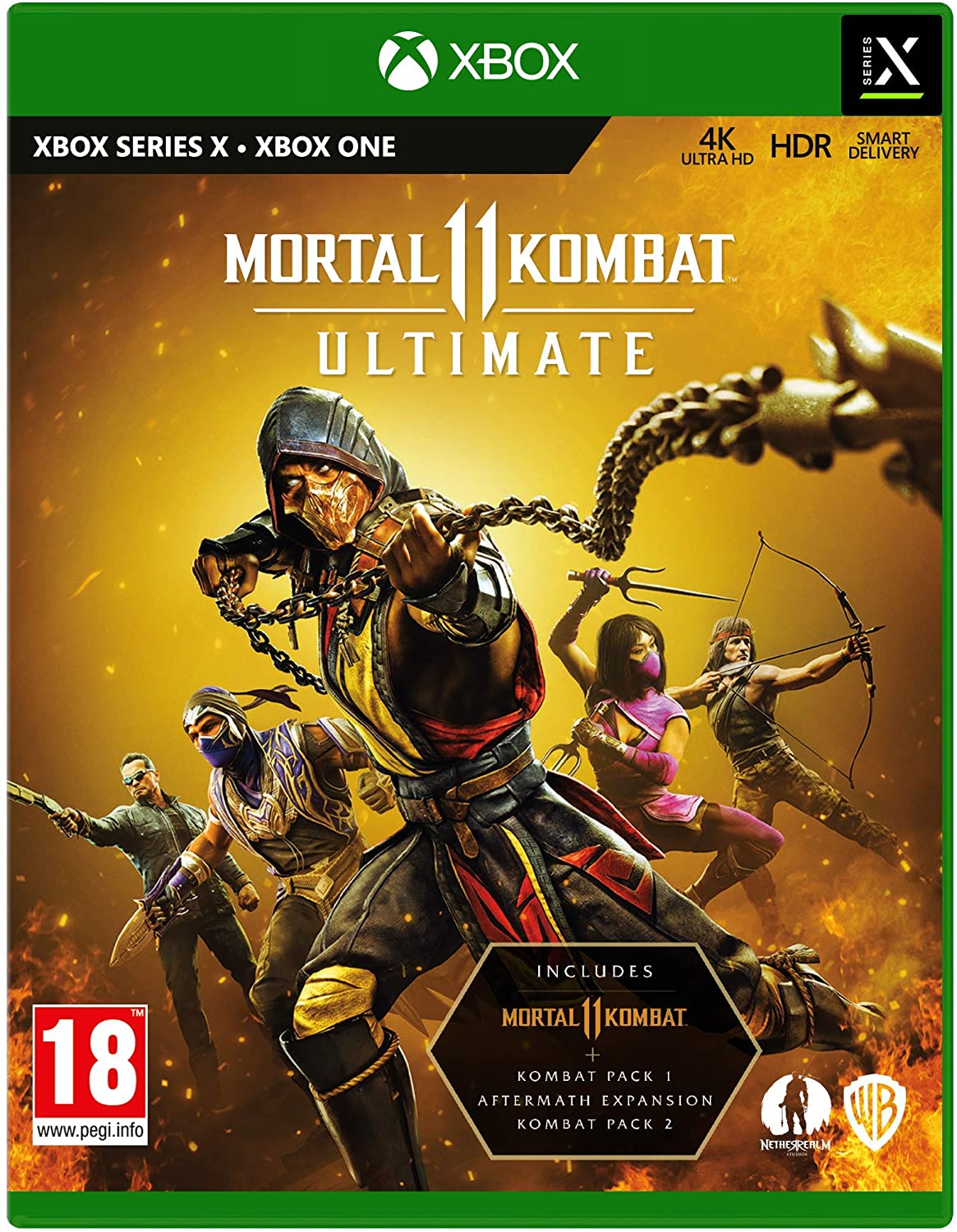 Mortal Kombat 11 Ultimate Edition (Xbox One-kompatibilis) - Xbox Series X Játékok