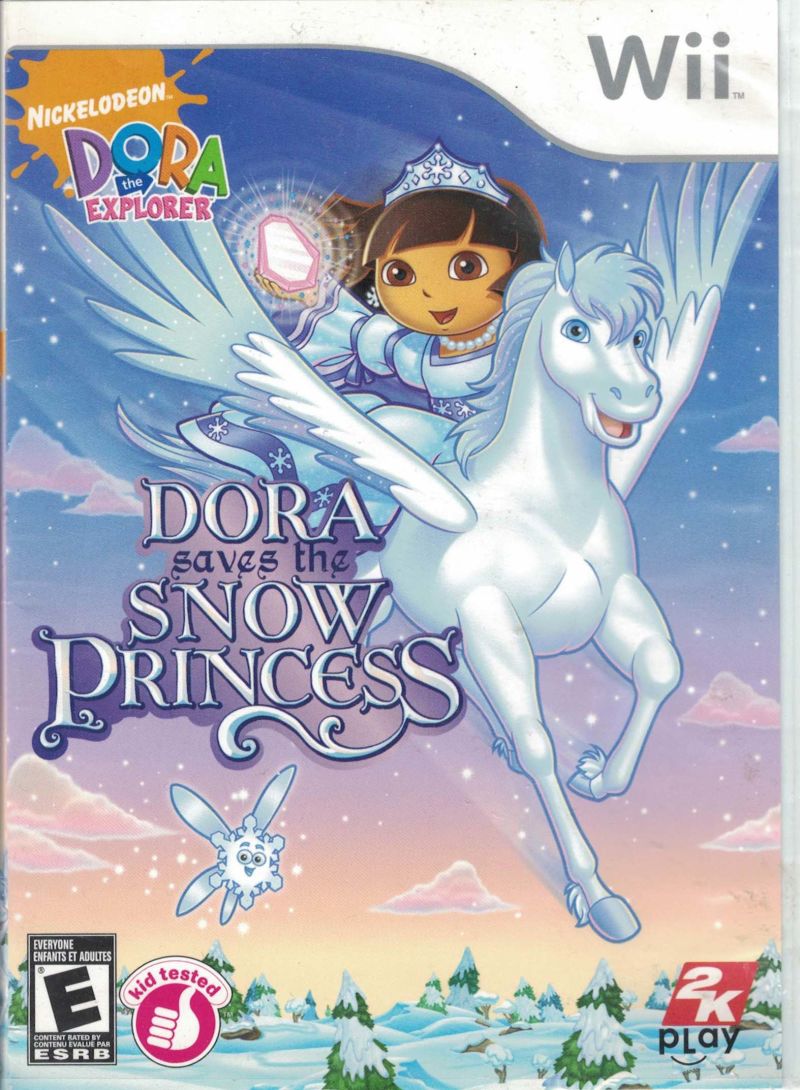 Dora The Explorer Dora Saves The Snow Princess (NTSC) - Nintendo Wii Játékok