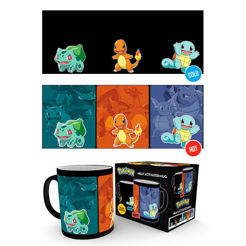 Pokémon Evolve hőre változó bögre (330ml)