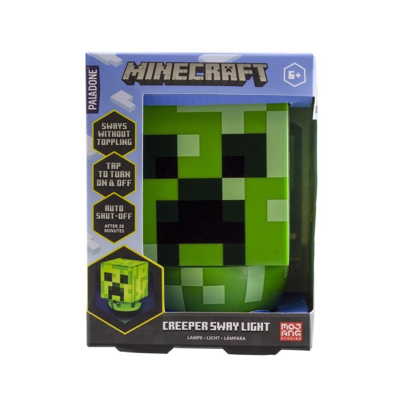 Paladone Minecraft Creeper Sway Light lámpa - Ajándéktárgyak Lámpa
