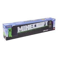 Minecraft Logo Light lámpa