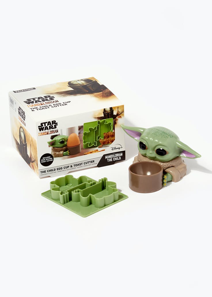 Star Wars The Mandalorian The Child tojástartó és kenyérvágó minta