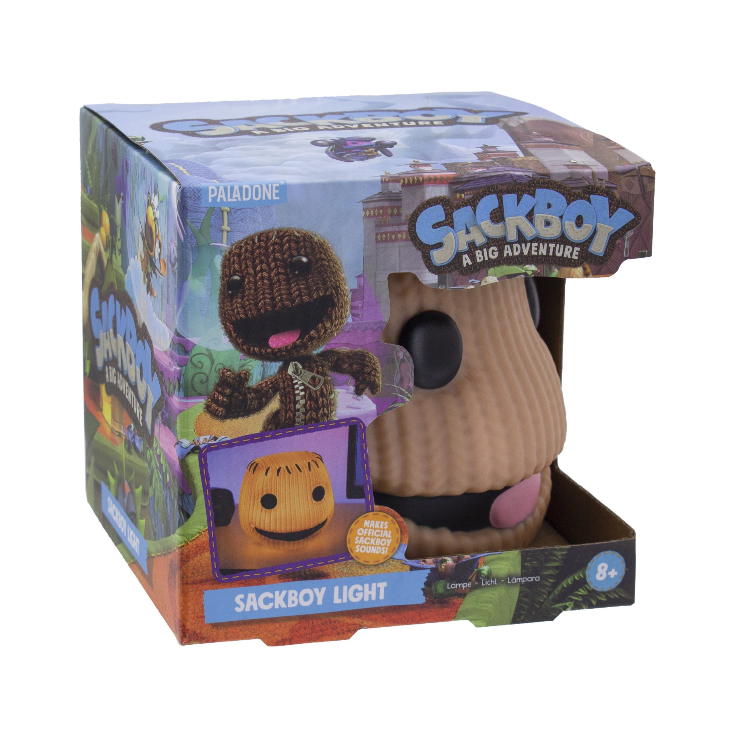 Sackboy a Big Adventure Light with Sound lámpa hanggal