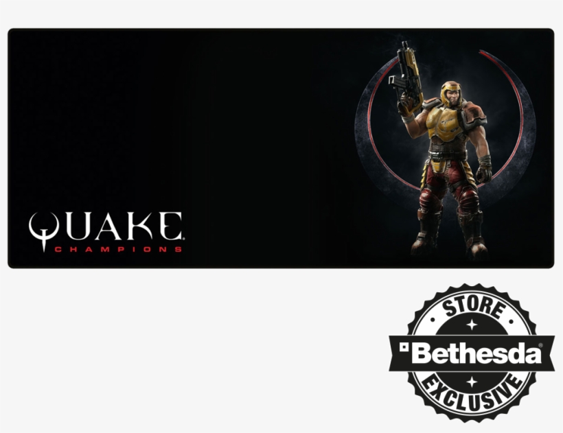 Quake Champions XL billentyűzet és egéralátét (800x350x4mm) - Számítástechnika Kiegészítők
