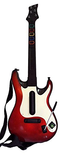 Guitar Hero 5 Rock Band White Red Octane vezeték nélküli gitár (vállpánt nélkül)
