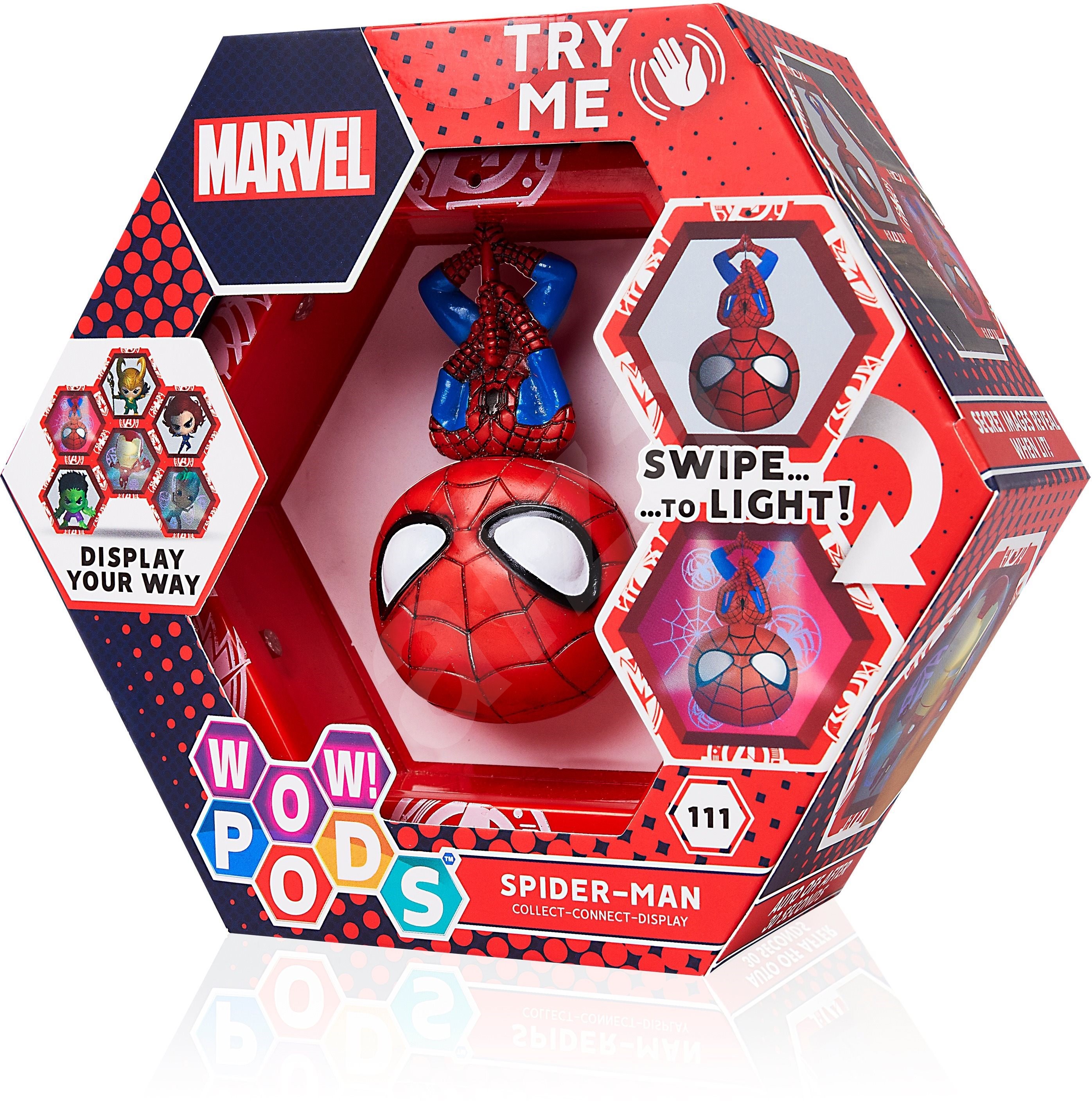 Wow! Pod Marvel Spider Man világító figura - Ajándéktárgyak Lámpa