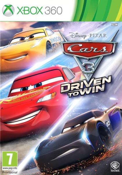 Disney Pixar Cars 3 Driven to Win - Xbox 360 Játékok
