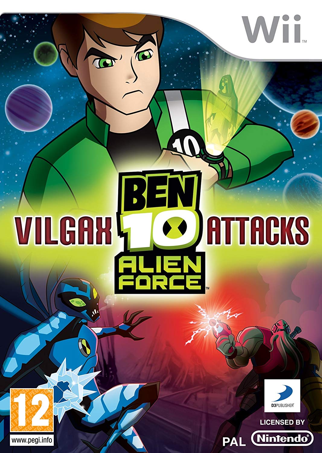 Ben 10 Alien Force Vilgax Attacks - Nintendo Wii Játékok