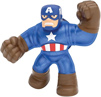 Marvel Heroes Captain America Goo Jit Zu szupernyúlós figura - Ajándéktárgyak Ajándéktárgyak