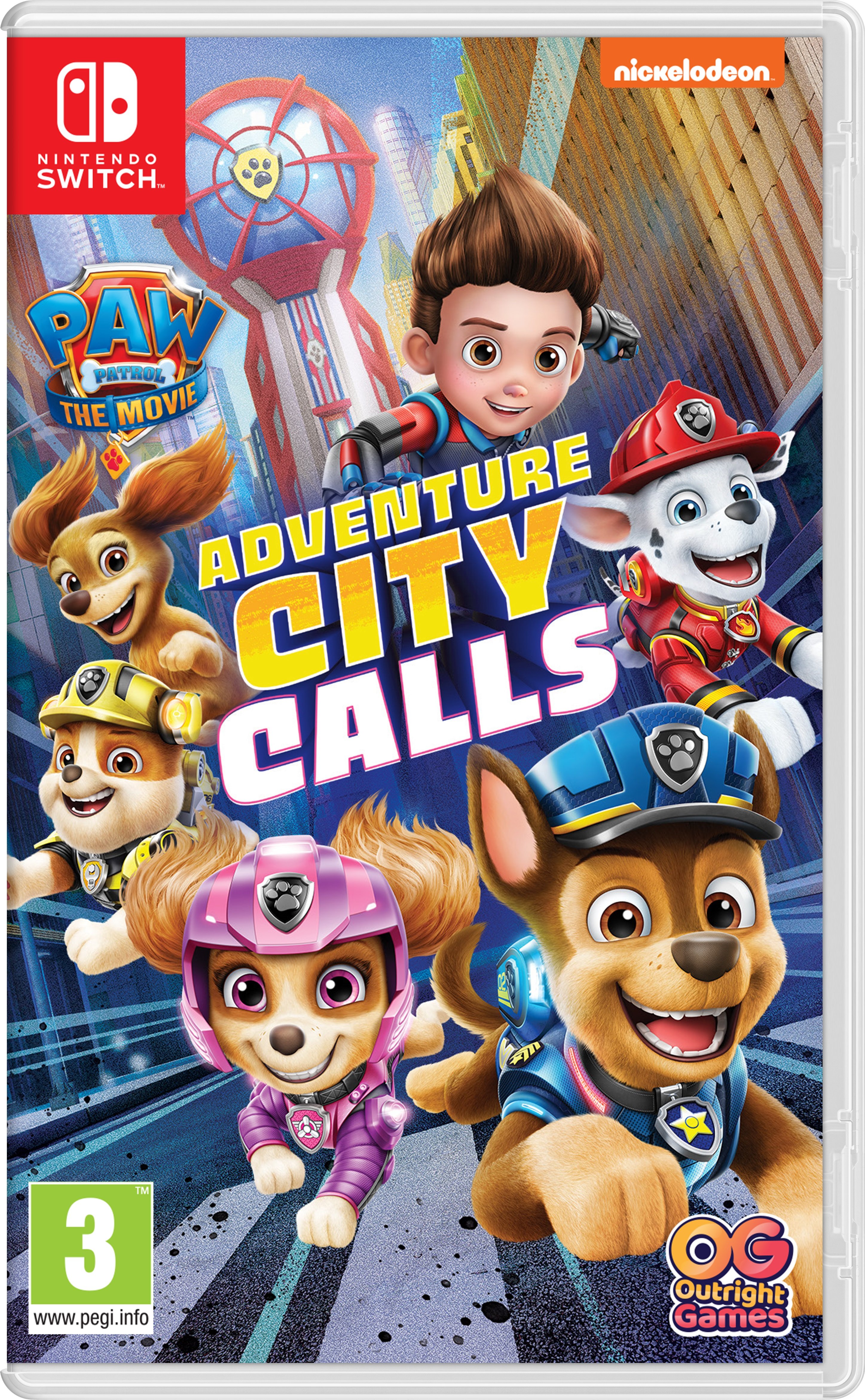PAW Patrol The Movie Adventure City Calls - Nintendo Switch Játékok