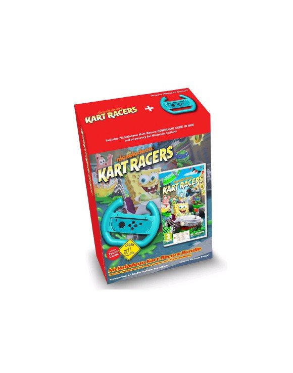 Nickelodeon Kart Racers Bundle (letöltőkód + Joy-Con kormány)