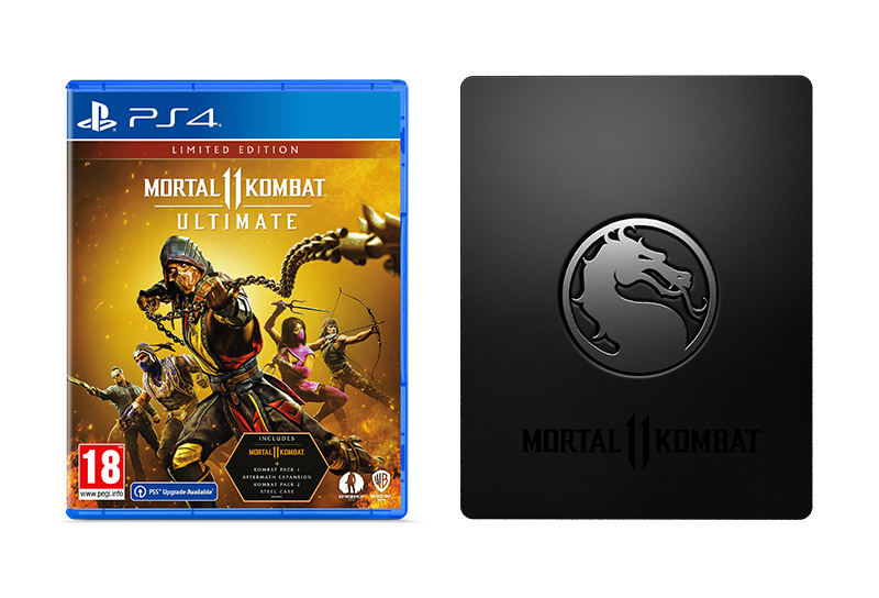 Mortal Kombat 11 Steelbook Edition (megviselt fémtok) - PlayStation 4 Játékok