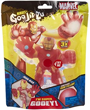 Marvel Heroes Iron Man Goo Jit Zu szupernyúlós figura