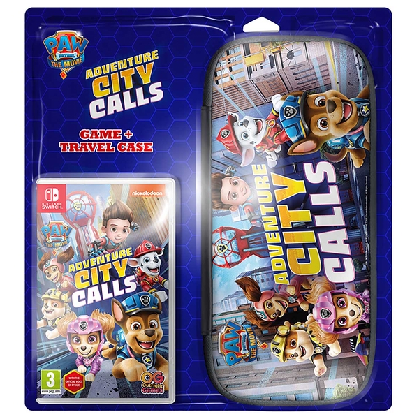 PAW Patrol The Movie Adventure City Calls + Switch hordozótok - Nintendo Switch Játékok