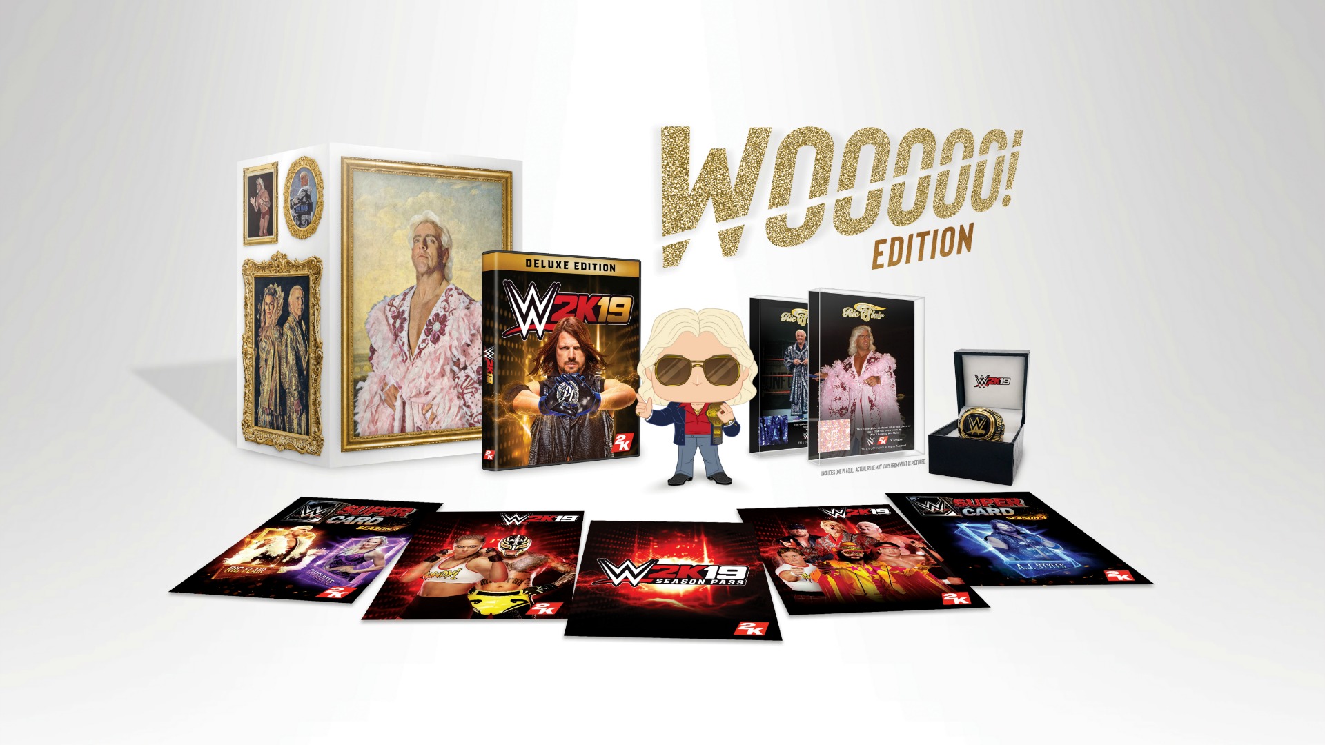 WWE 2K19 Wooooo! Collectors Edition - Figurák Special Edition