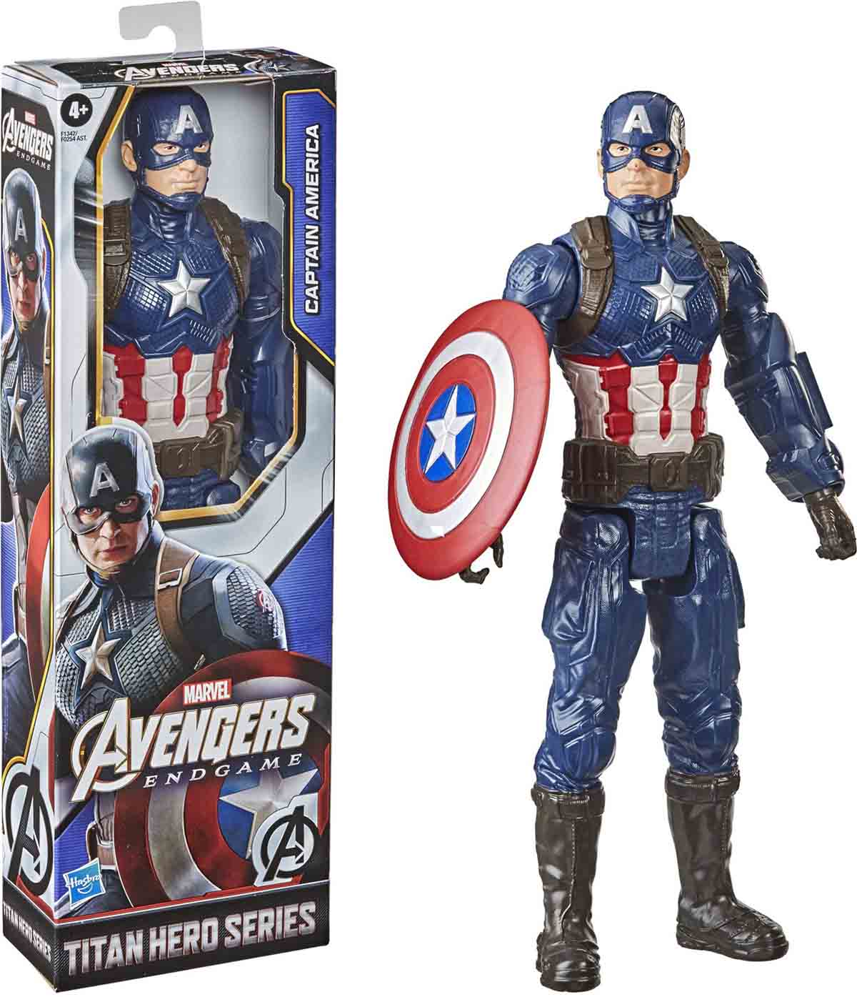 Marvel Titan Hero Series Captain America akciófigura