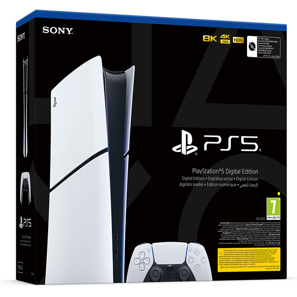 PlayStation 5 Slim Digital Edition (2026.03.05-ig garanciális) - PlayStation 5 Gépek