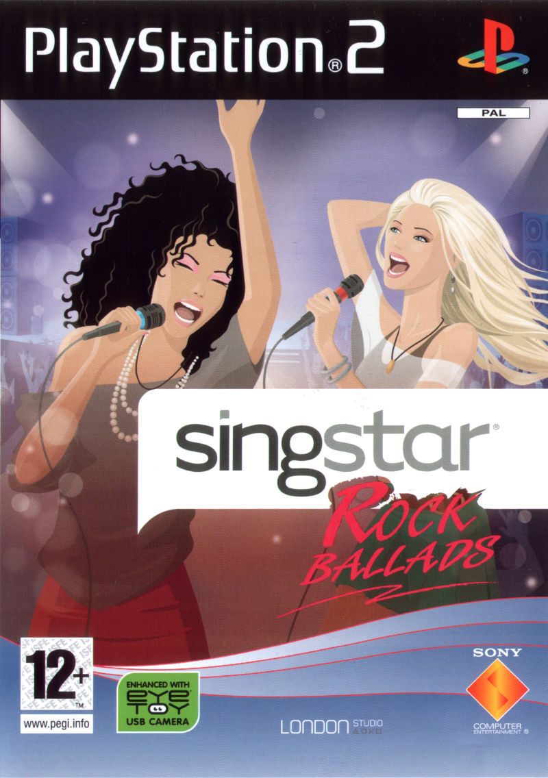 SingStar Rock Ballads - PlayStation 2 Játékok