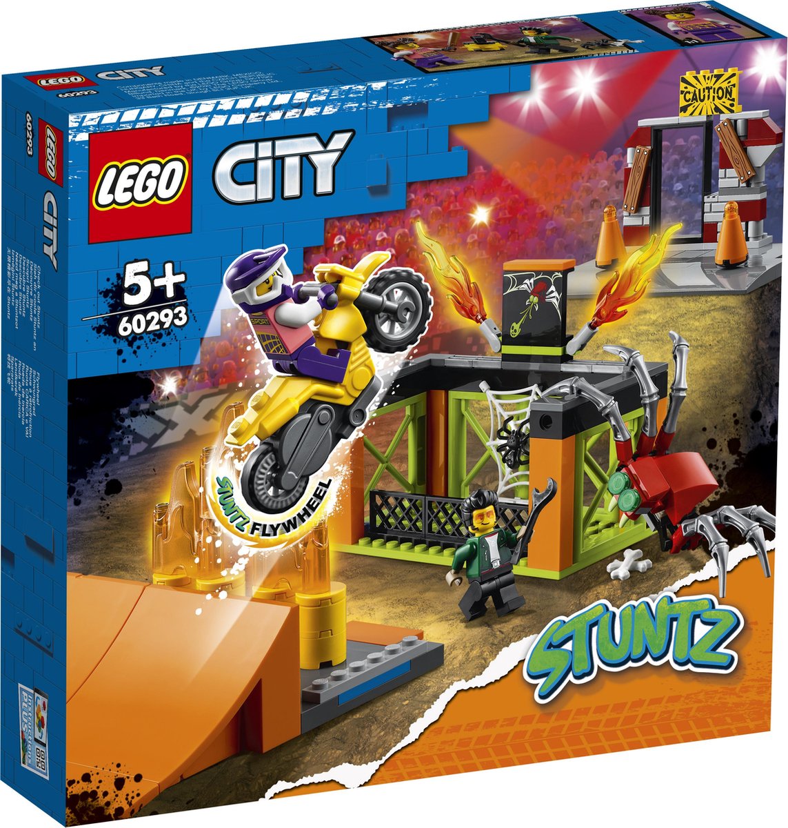 LEGO City Stuntz Kaszkadőr park (60293) - Figurák Lego