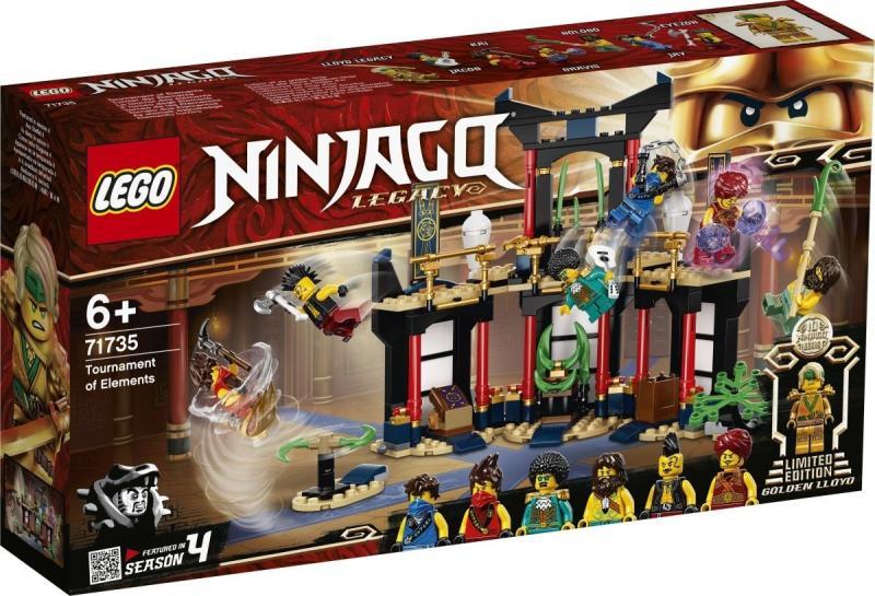 LEGO Ninjago Az elemek bajnoksága (71735) - Figurák Lego
