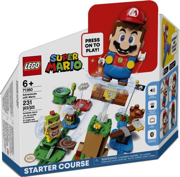 LEGO Super Mario Mario kalandjai kezdőpálya (71360) - Figurák Lego