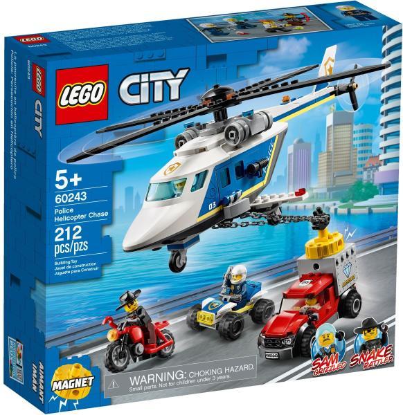 LEGO City Rendőrségi helikopteres üldözés (60243) - Figurák Lego