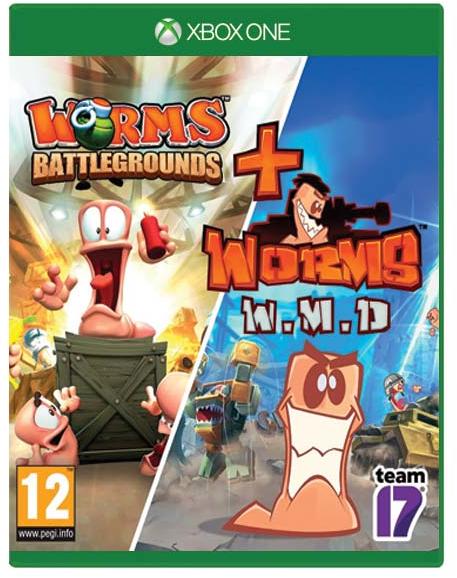 Worms Battlegrounds + Worms W M D Bundle - Xbox One Játékok