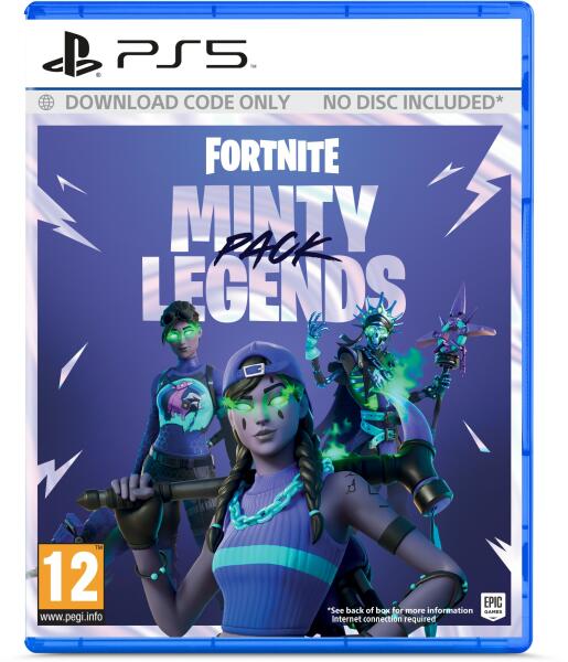 Fortnite Minty Legends Pack (Code in Box)
