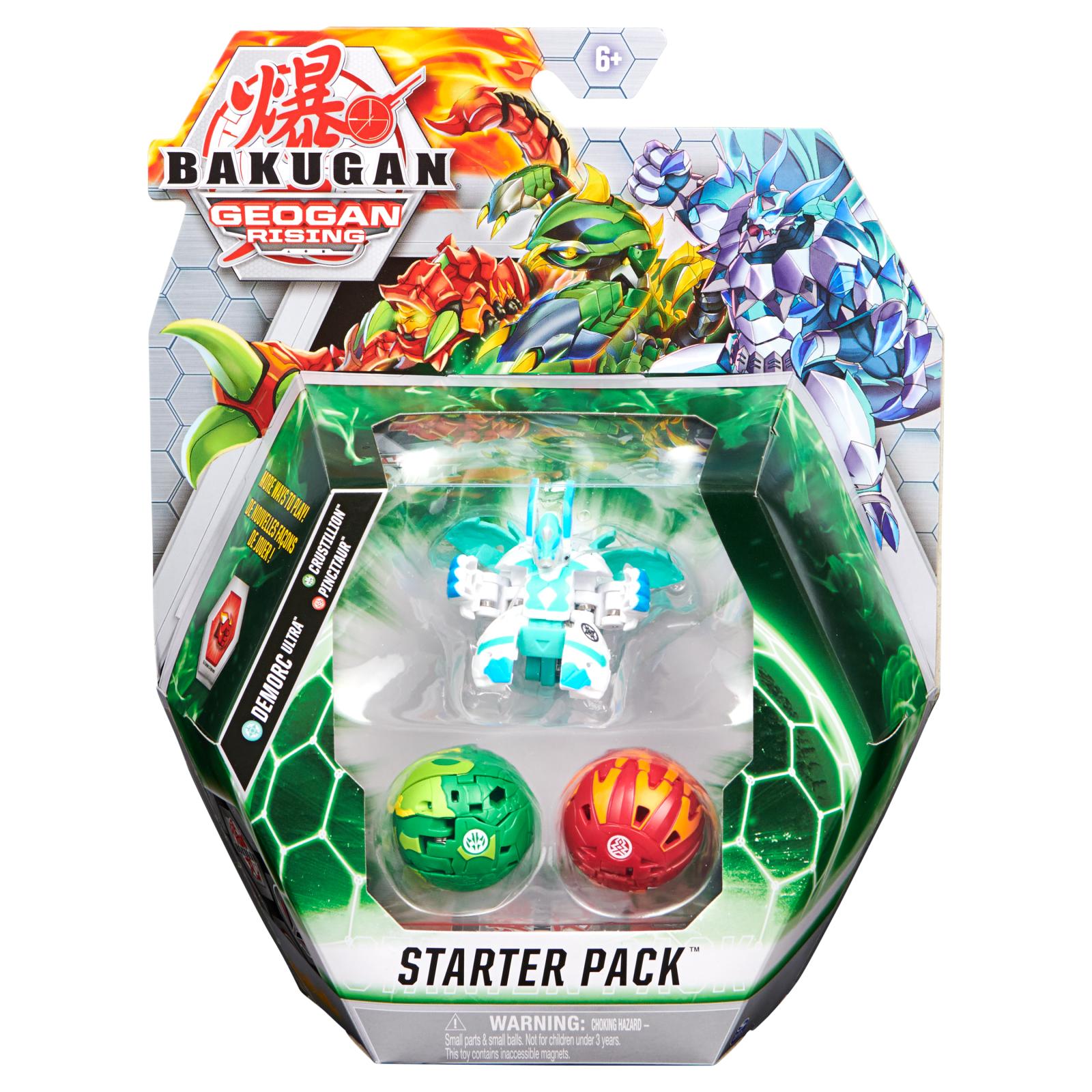 Bakugan S3 Geogan Rising Demorc Ultra Starter Pack (3db-os kezdőkészlet)