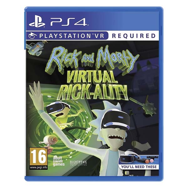 Rick and Morty Virtual Rick Ality - PlayStation VR Játékok
