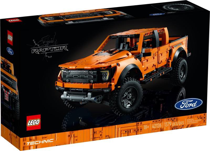 LEGO Technic Ford F-150 Raptor (42126) - Figurák Lego