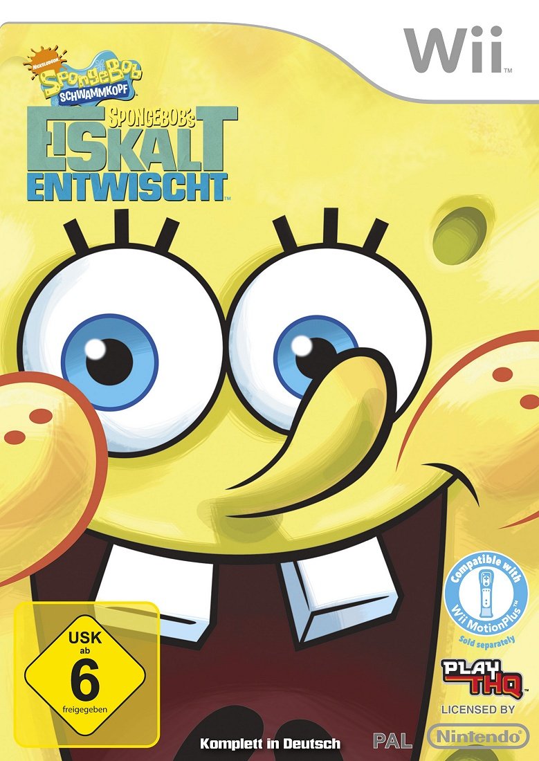 Spongebob Squarepants Truth or Square (német doboz, angol játék)