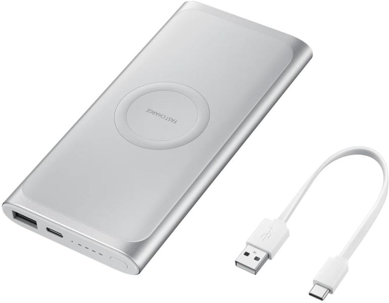 Samsung EB-U1200C Wireless Battery Pack (10000mAh) (ezüst)