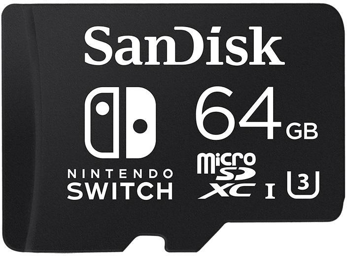 Sandisk Nintendo Switch Micro SD kártya (64GB)