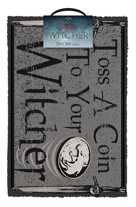 The Witcher Toss a Coin Lábtörlő